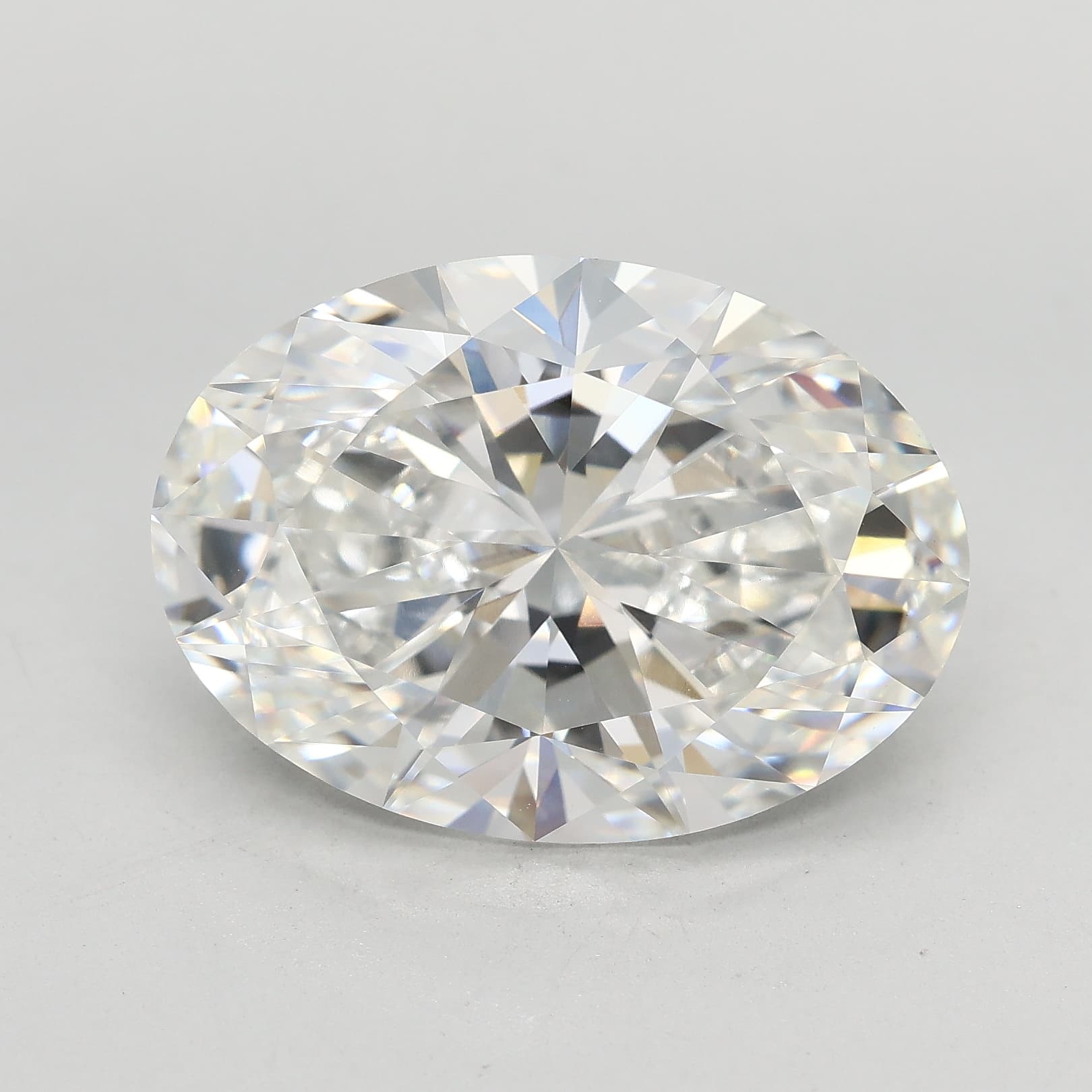 IGI | 7.1ct | Oval | F | VVS2 | Excellent