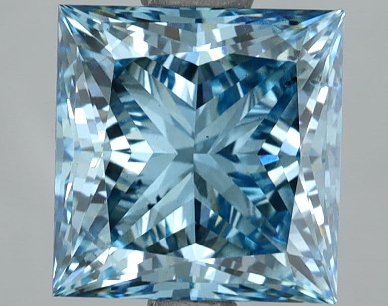 IGI | 3.17ct | Princess | FANCY | SI1 | Excellent