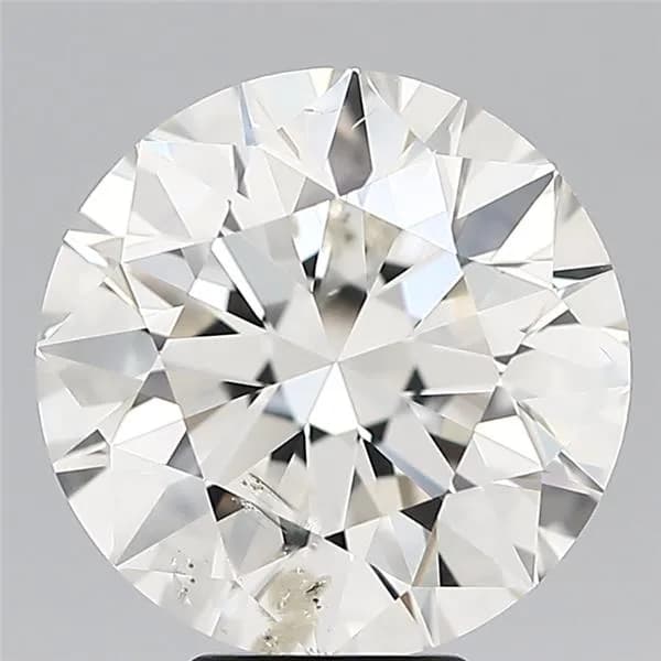 IGI | 7.03ct | Round | H | SI2 | Excellent
