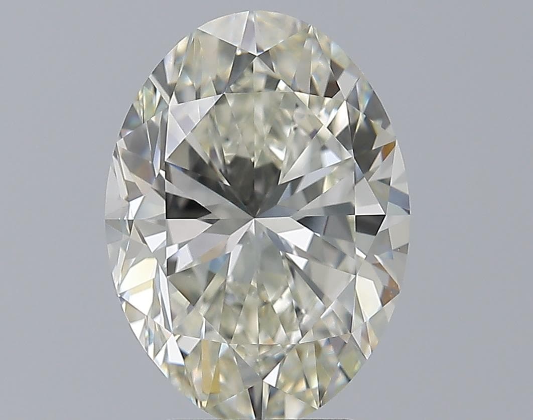 GIA | 4ct | Oval | J | VS2 | Excellent