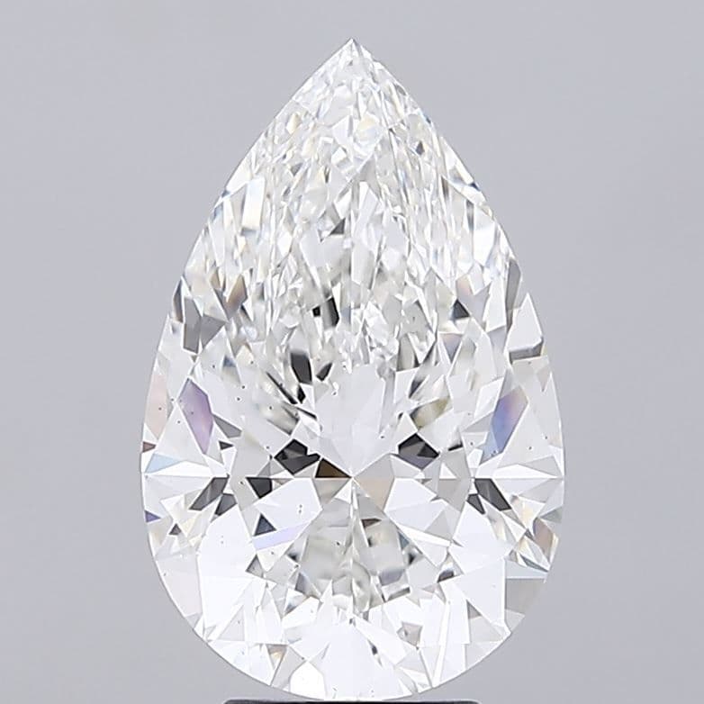 IGI | 5.56ct | Pear | E | VS2 | Excellent
