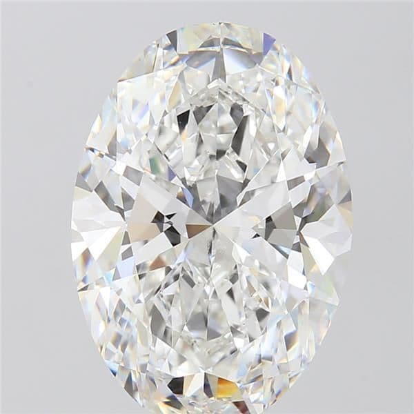 IGI | 8.1ct | Oval | F | VVS2 | Excellent