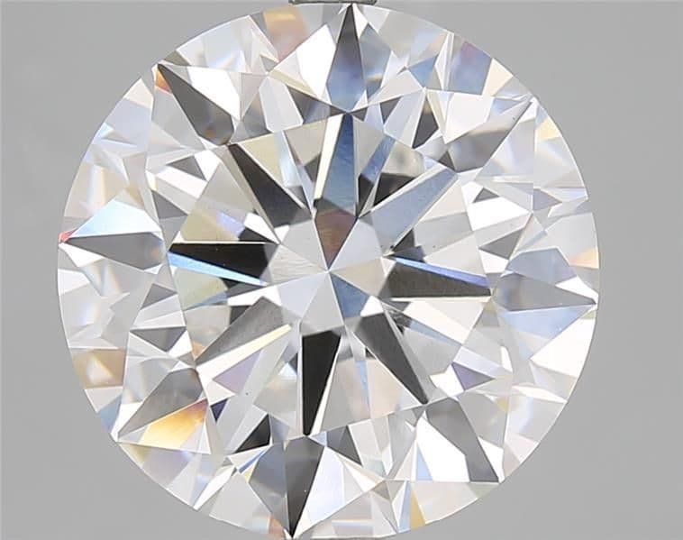 IGI | 8.01ct | Round | F | VVS2 | Excellent
