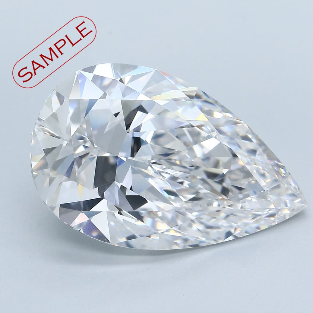 GIA | 10.03ct | Pear | F | VS2 | Excellent