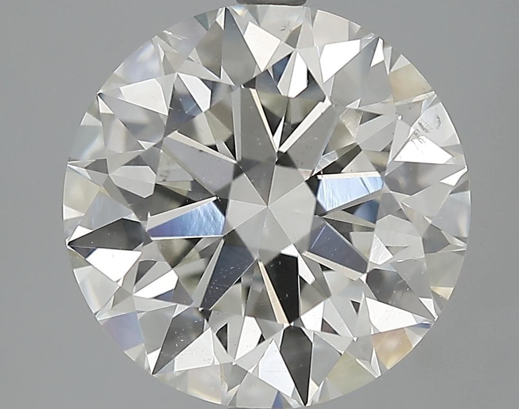 GIA | 5.12ct | Round | J | SI2 | Excellent