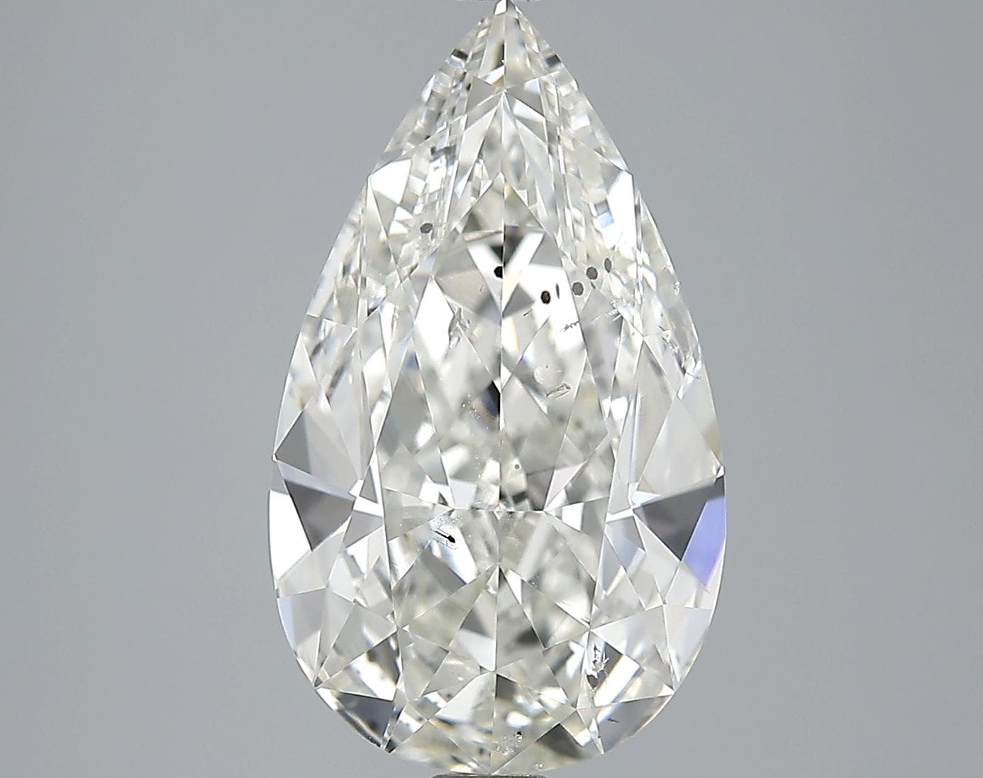 GIA | 4.05ct | Pear | J | SI2 | Very Good