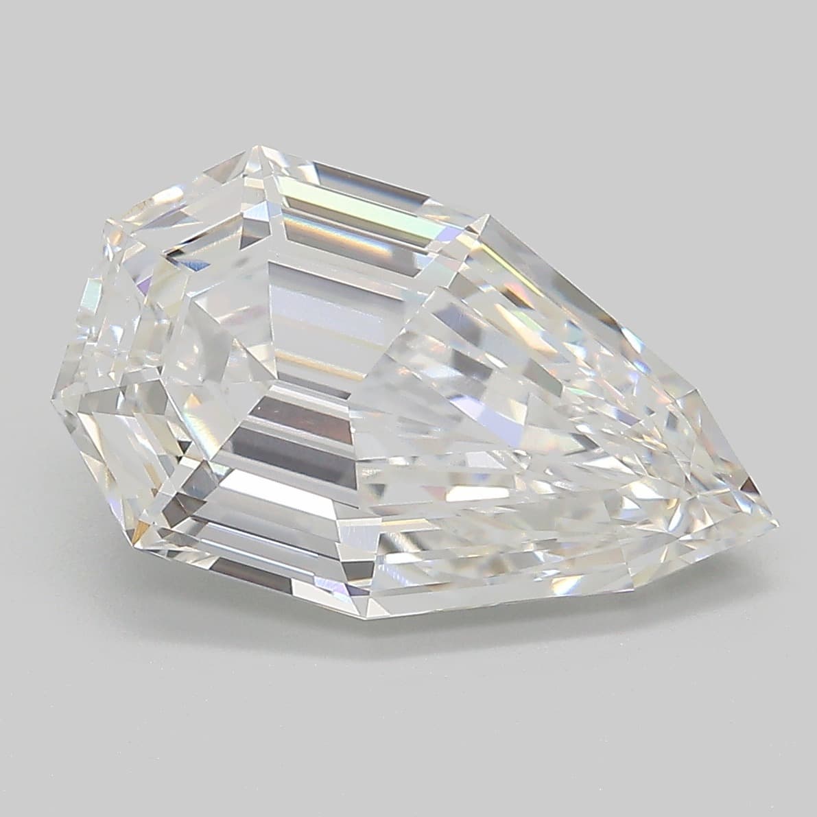 IGI | 4.71ct | Pear | E | VVS1 | Excellent