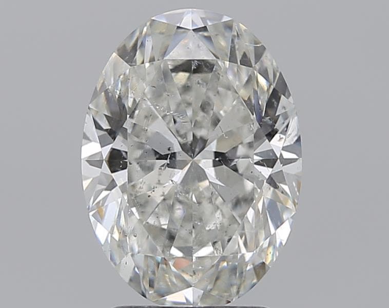 GIA | 2.61ct | Oval | H | SI2 | Ideal
