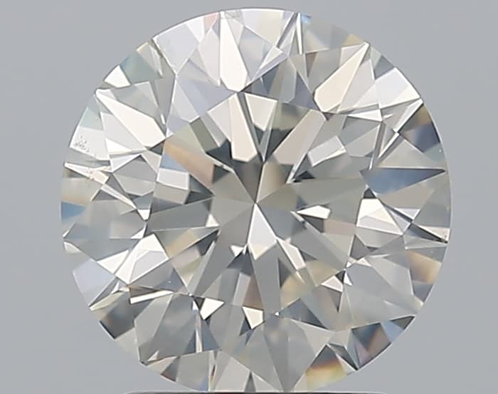 GIA | 2.2ct | Round | J | SI2 | Excellent