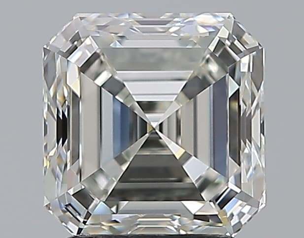 2.5ct | Asscher | J | VVS2 | Excellent