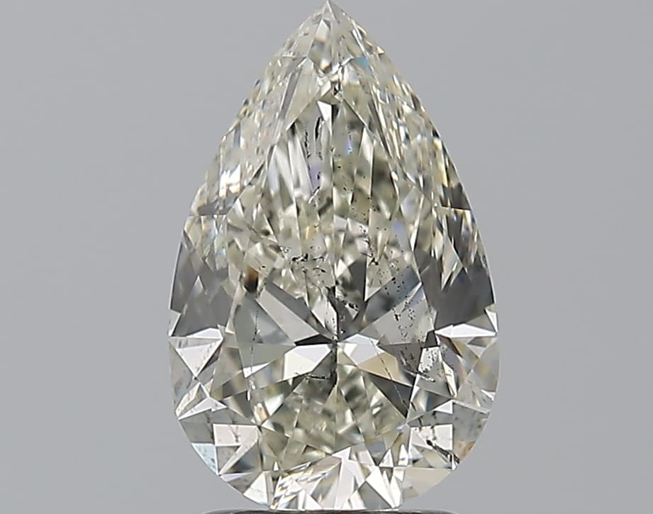 GIA | 2ct | Pear | K | SI2 | Excellent