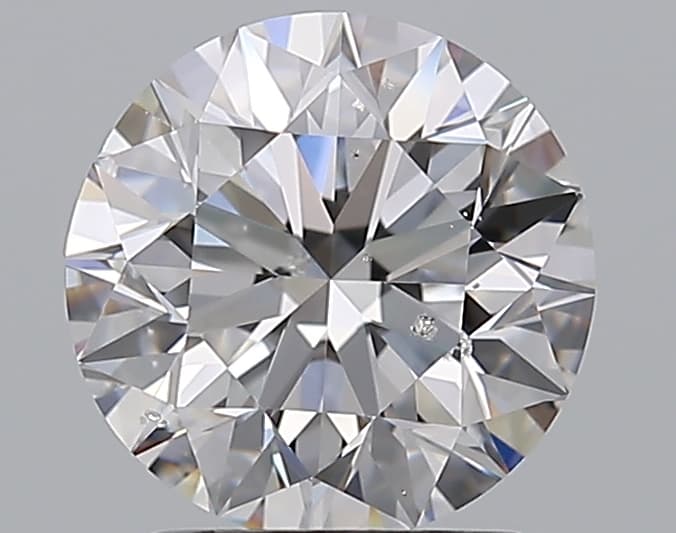 GIA | 2ct | Round | D | SI2 | Ideal