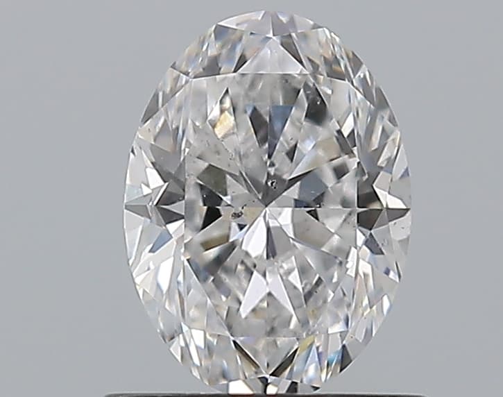 GIA | 0.81ct | Oval | D | SI1 | Ideal