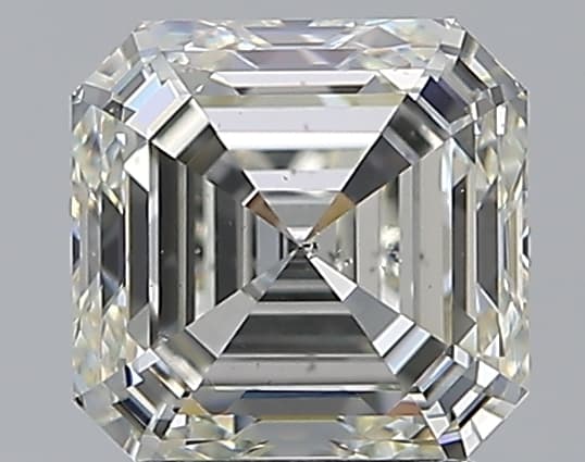 2.2ct | Asscher | J | SI1 | Ideal