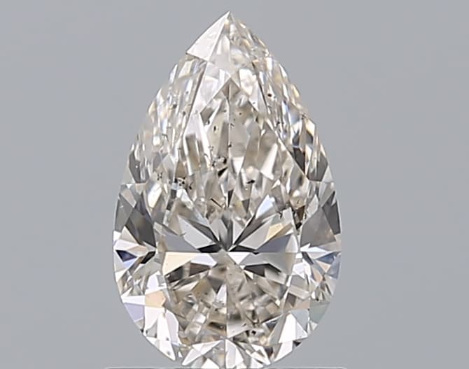 GIA | 0.81ct | Pear | J | SI2 | Excellent