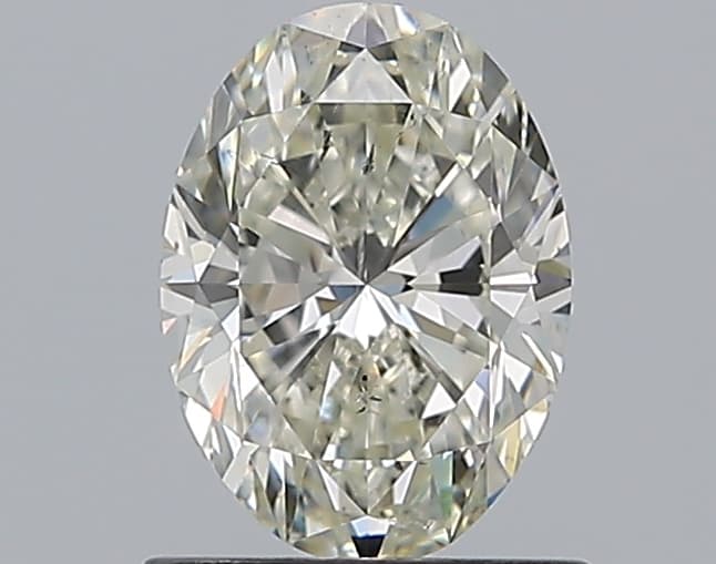 GIA | 0.96ct | Oval | K | SI2 | Excellent