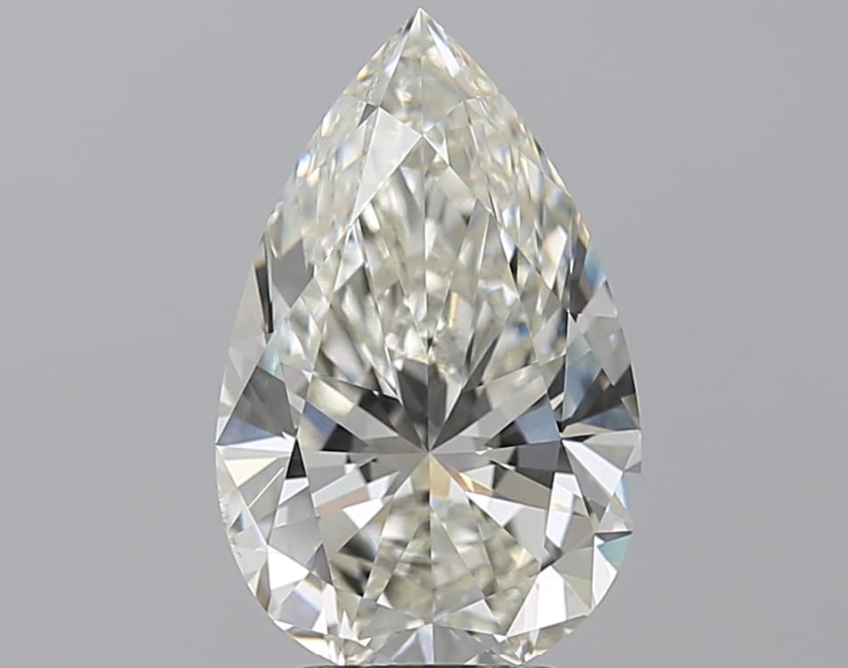 GIA | 3.51ct | Pear | J | VS1 | Excellent