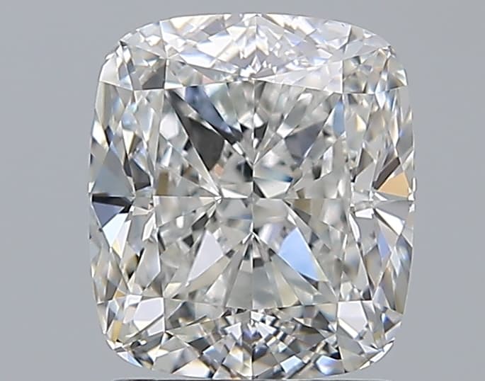 GIA | 2.2ct | Cushion | F | VS1 | Excellent
