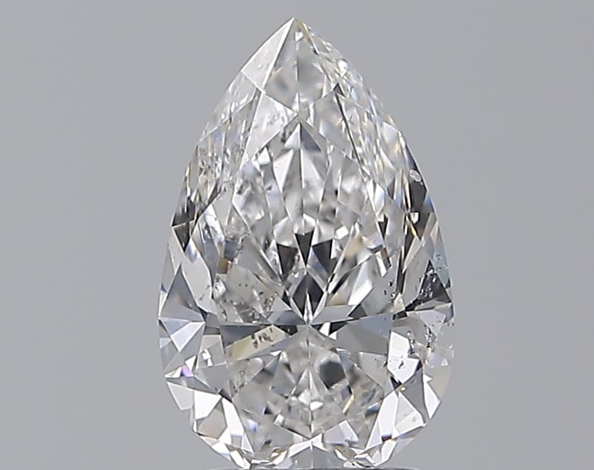 GIA | 2.2ct | Pear | E | SI2 | Excellent