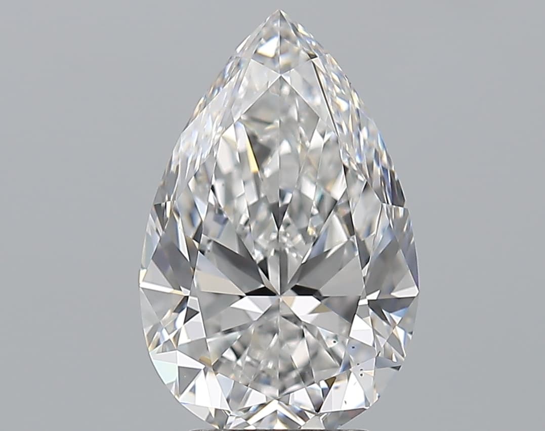 GIA | 3.51ct | Pear | E | VS2 | Excellent