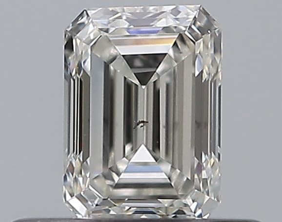 GIA | 0.42ct | Emerald | H | SI1 | Very Good