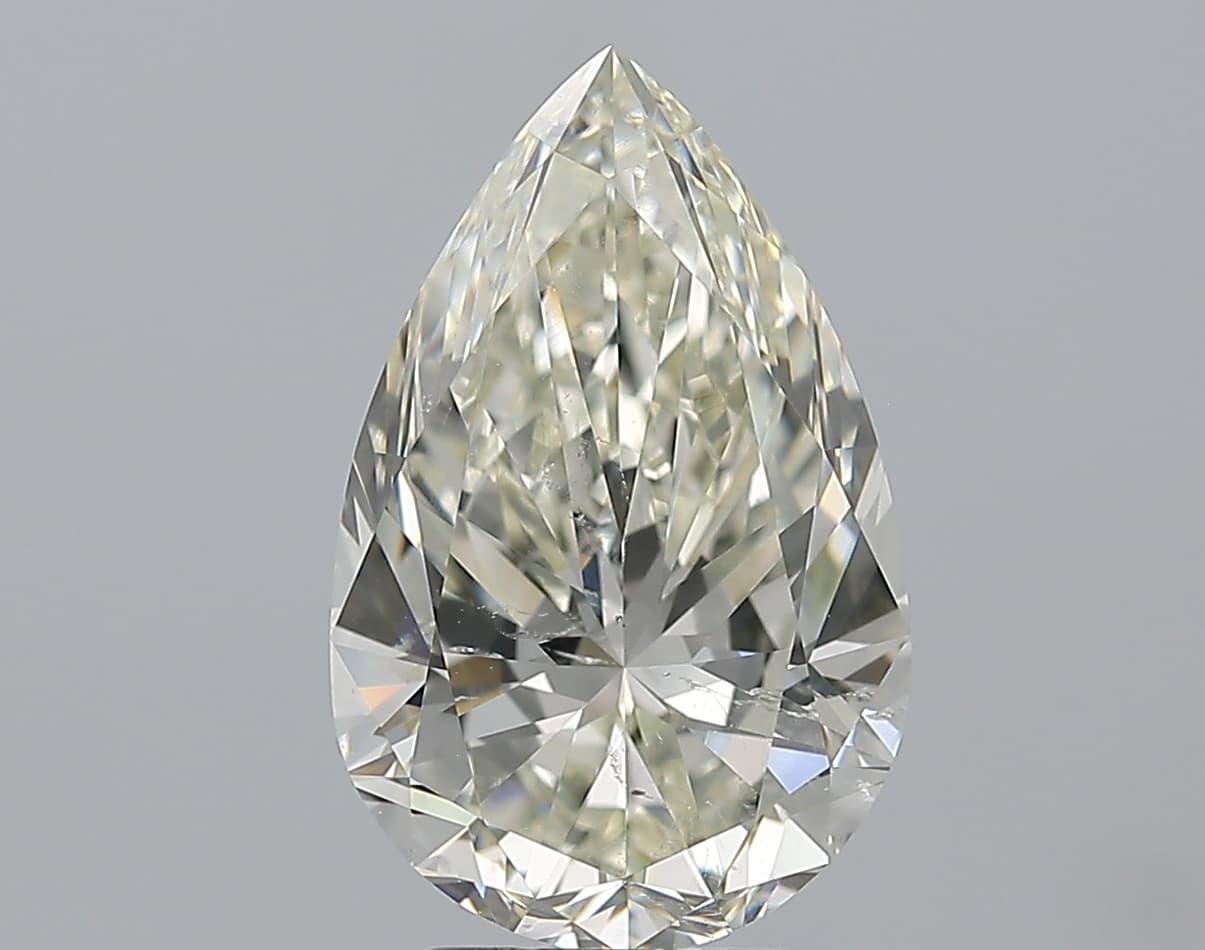 GIA | 4.01ct | Pear | K | SI2 | Ideal