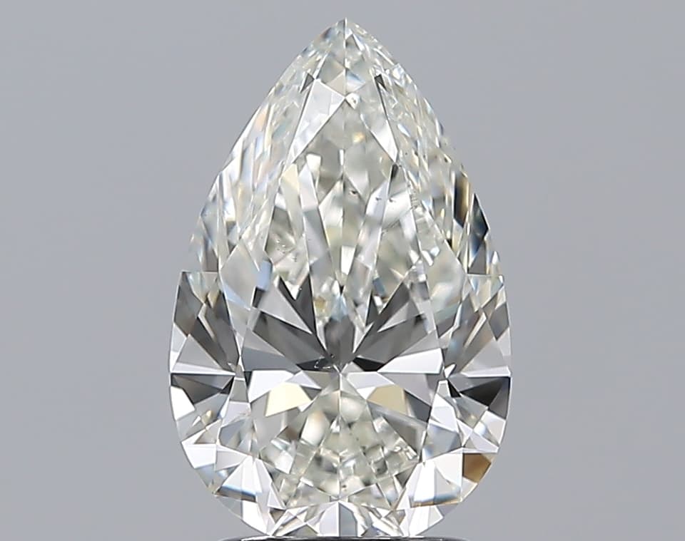 GIA | 2.2ct | Pear | I | VS2 | Ideal