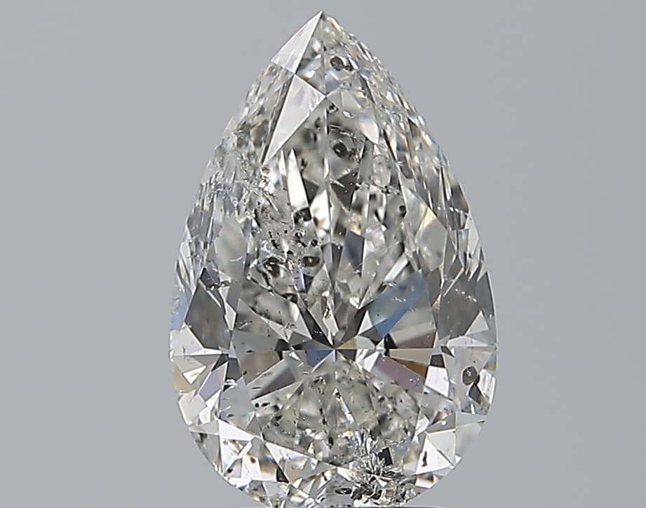 IGI | 3.01ct | Pear | H | SI2 | Ideal