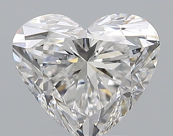 GIA | 2.5ct | Heart | G | SI1 | Ideal
