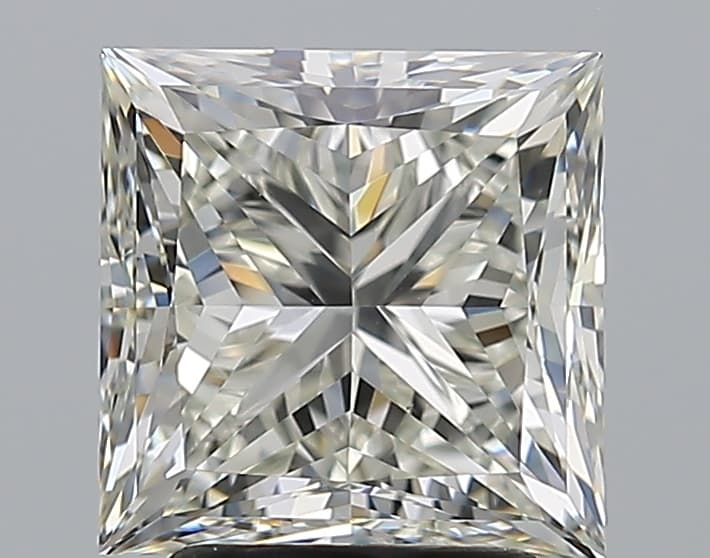 GIA | 3ct | Princess | J | VS1 | Very Good