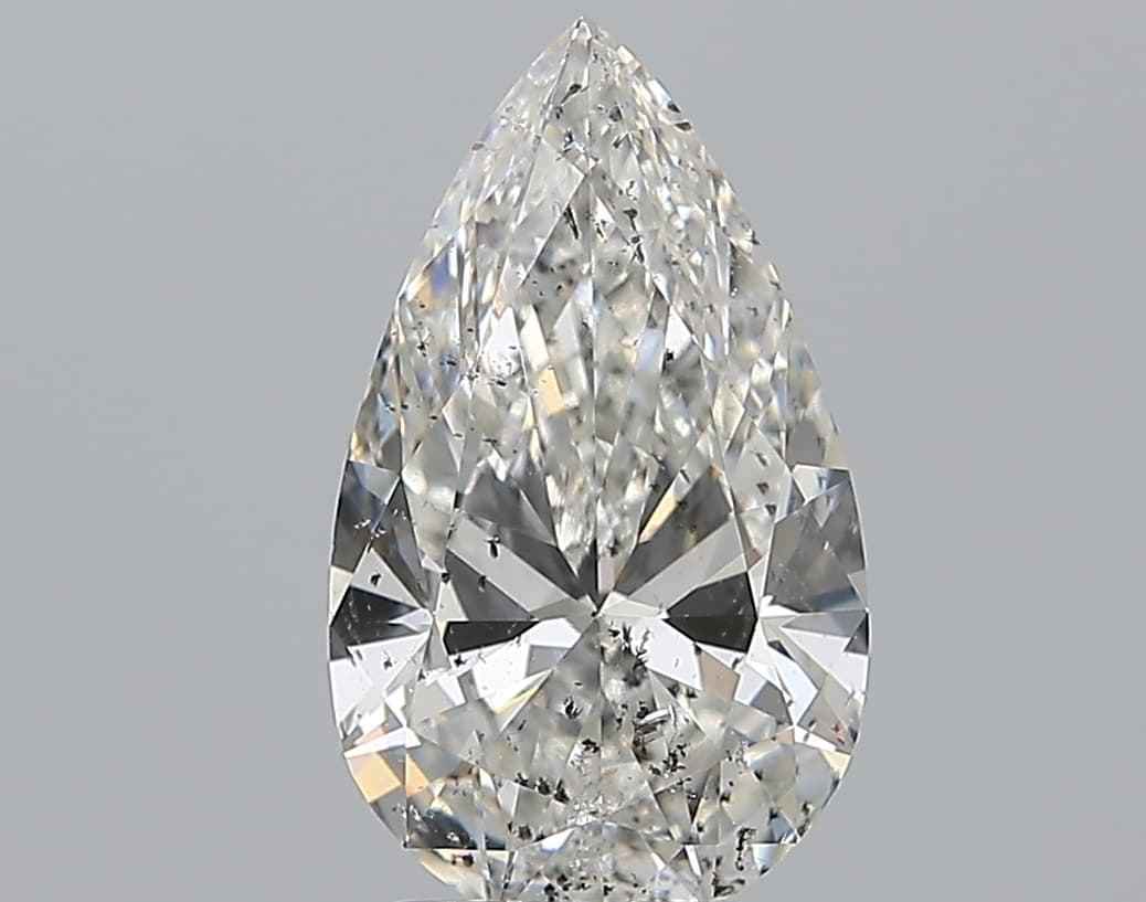 HRD | 2.29ct | Pear | F | SI2 | Excellent