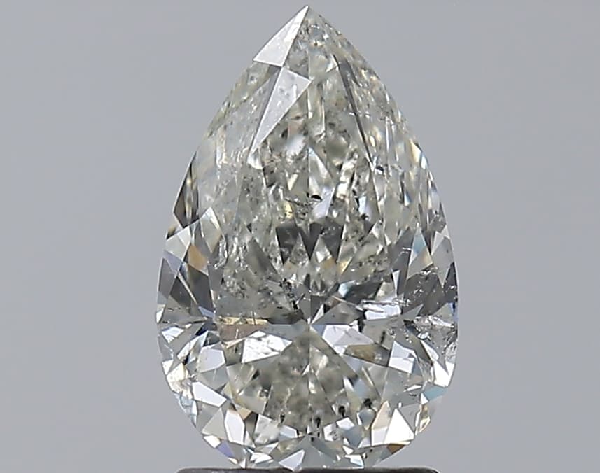 IGI | 1.7ct | Pear | H | SI2 | Ideal