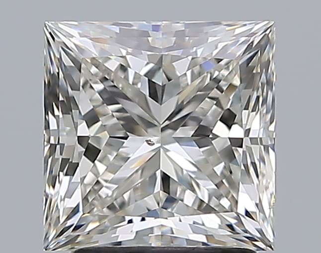 GIA | 2.2ct | Princess | I | SI1 | Excellent