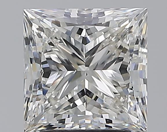 GIA | 2.5ct | Princess | I | SI1 | Ideal