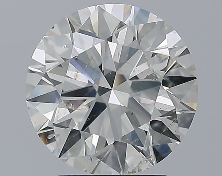 GIA | 2.81ct | Round | J | SI2 | Ideal