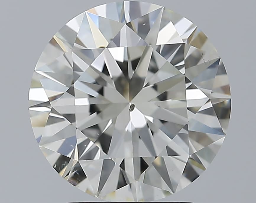 GIA | 3.01ct | Round | K | SI2 | Excellent
