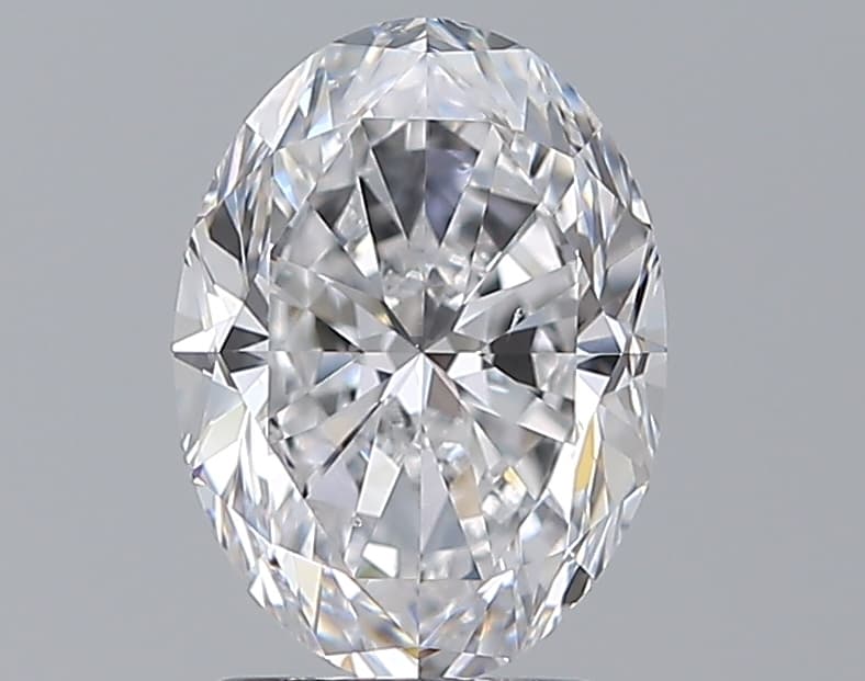 GIA | 2ct | Oval | D | SI1 | Ideal