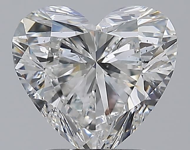 GIA | 2ct | Heart | F | SI2 | Ideal