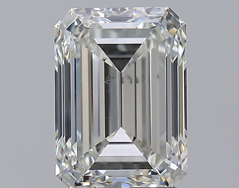 2.66ct | Emerald | H | SI1 | Ideal