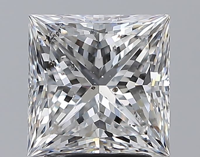 2.5ct | Princess | E | SI2 | Ideal