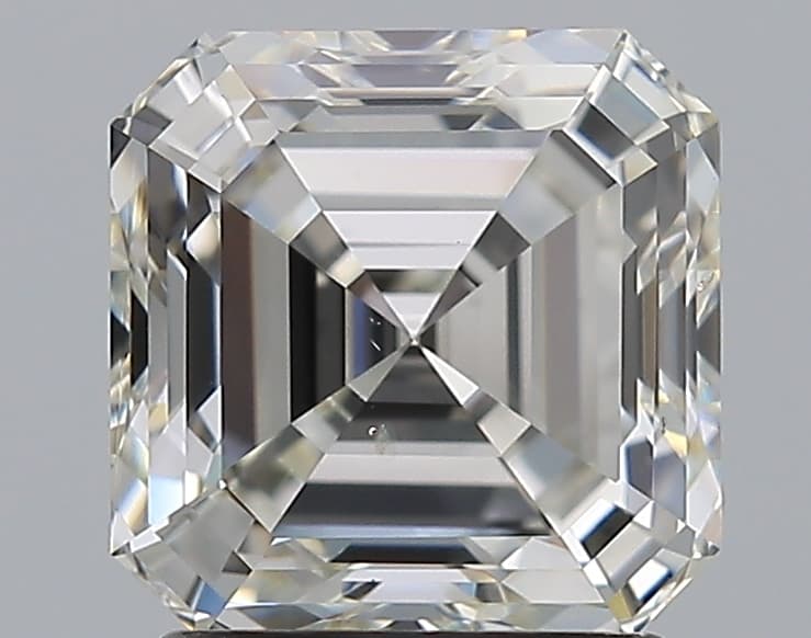 2ct | Asscher | H | SI1 | Ideal