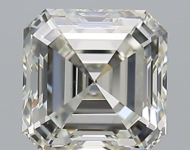 2.07ct | Asscher | J | VS2 | Ideal