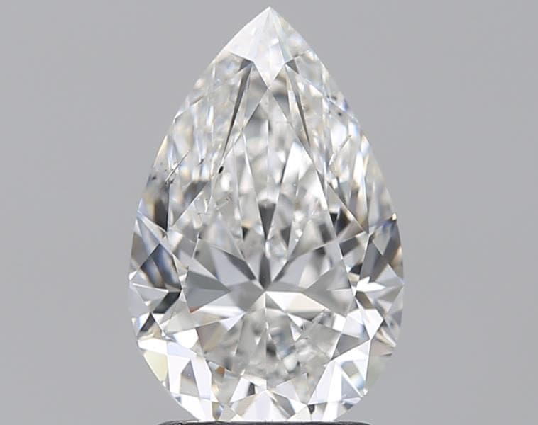 GIA | 2ct | Pear | F | SI2 | Excellent