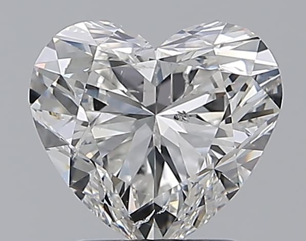 GIA | 2ct | Heart | G | SI2 | Ideal