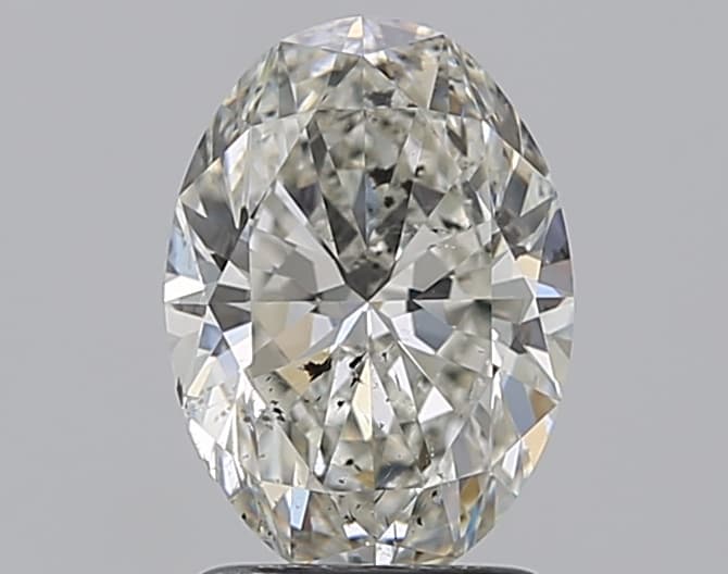 GIA | 1.71ct | Oval | H | SI2 | Excellent