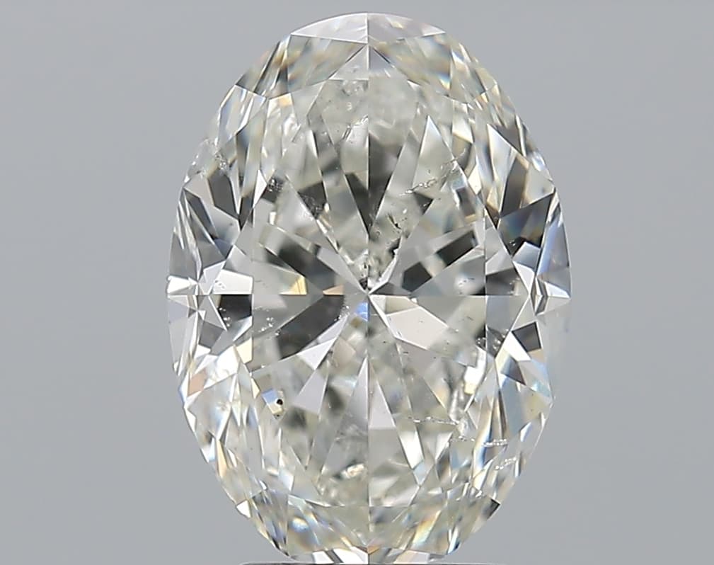 GIA | 4.01ct | Oval | J | SI2 | Very Good