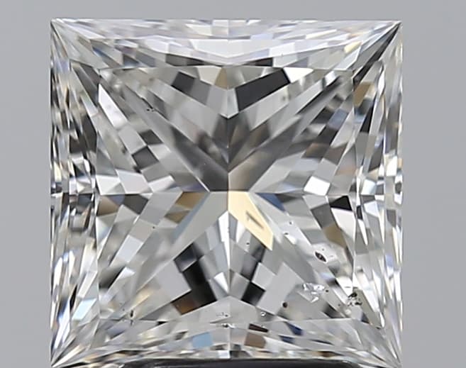 GIA | 3ct | Princess | H | SI1 | Excellent