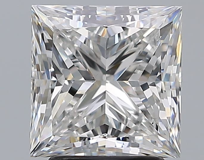 GIA | 2.81ct | Princess | F | VS2 | Excellent