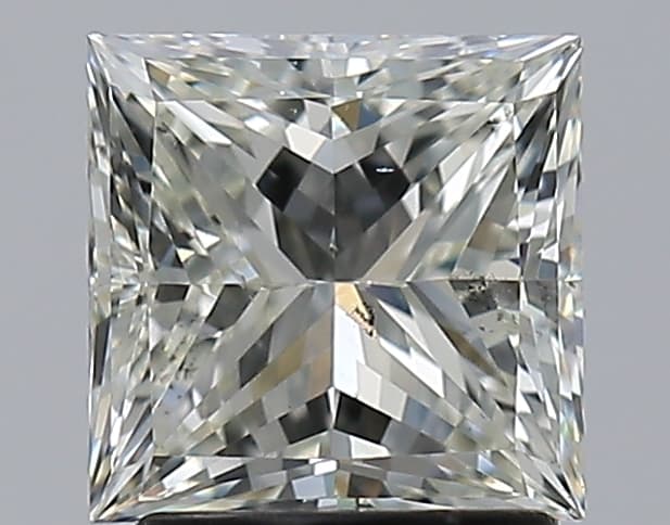 GIA | 2ct | Princess | J | SI2 | Excellent