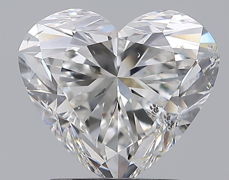 GIA | 2.16ct | Heart | G | SI2 | Excellent